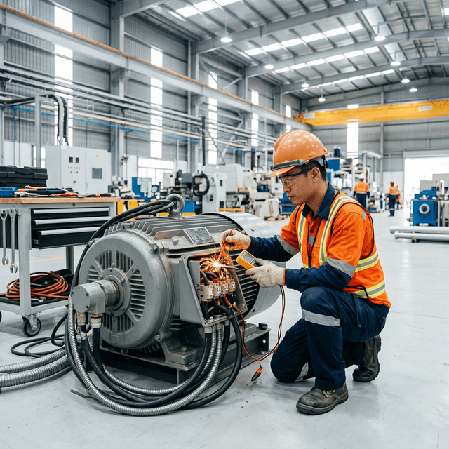 Sửa chữa & thay thế thiết bị điện công nghiệp