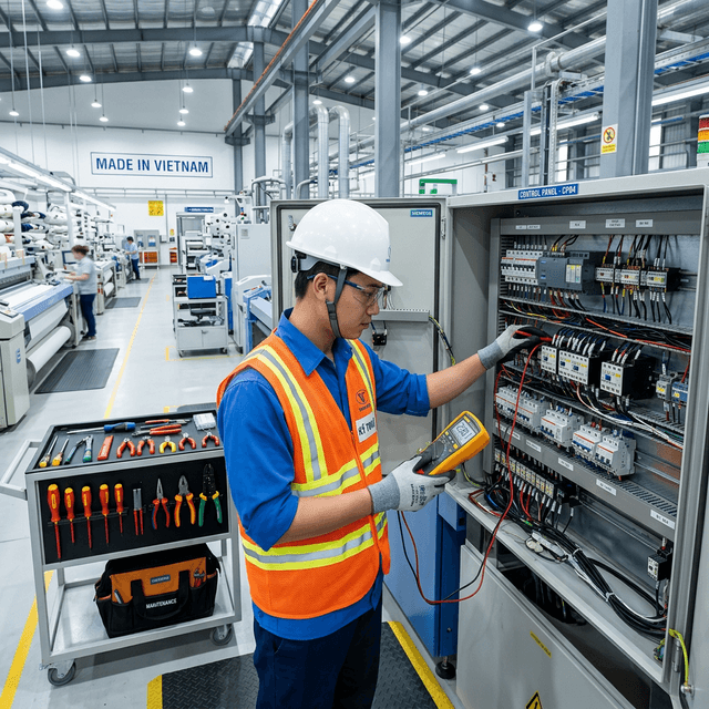 Bảo trì & sửa chữa máy móc công nghiệp