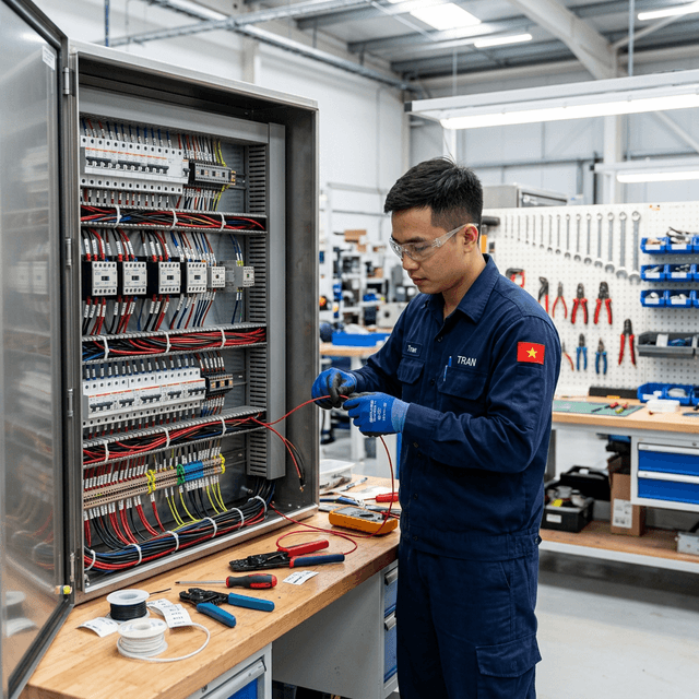 Thiết kế & chế tạo tủ điện